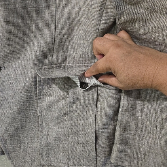 Bana Republic Gray Blazer - Picture 3 of 11